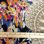 Dana Buchman  Abstract Colorful Ruched Midi Sundress Photo 6
