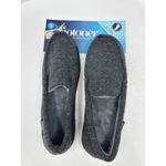Isotoner Brand New  Women's Size 8-9 Dark Charcoal Grey Slippers Memory Foam Photo 4