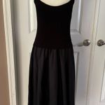 Calvin Klein Solid Knit/Woven Combination Midi Dress Photo 3