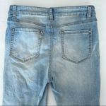 Tinseltown Light Wash Distressed High Rise Denim Blue Skinny Jeans 11 Photo 2