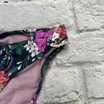 Jessica Simpson  BLUE Contemporary Gardenia Paradise Swim Bottom Size XL Knotted Photo 2