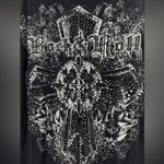 Rock & Roll Cowgirl  M Cross Black Graphic Tank Top Photo 4