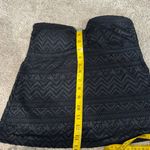 Catalina Black Strapless Tankini Swim Top Women's Size Medium 8 -10 Lace Overlay Photo 7
