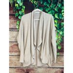 Barefoot Dreams  CozyChic Ultra Light Hi Lo Cardigan Shawl Pointelle Sweater L/XL Photo 4