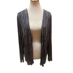 Graff Black and White Vintage Open Cardigan with Matching Camisol Blouse Size X Photo 11