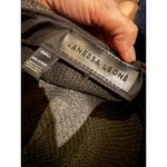 Janessa Leone Black Straw Hat Wide Brim Fedora Sz. Small Photo 5