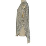 Free People  Shine Time Live Gold Silver Sequin Sleeveless Tunic Top Size XS NEW Photo 11