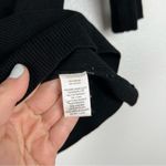 White House | Black Market WHITE House Black Market Knit 3/4 Sleeve Sweater Black Sz M Photo 1