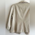 Ann Taylor Cropped Tan Blazer, Women’s Solid Blazer, Size 16 Photo 12