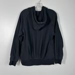 Stella McCartney Adidas Black Layered Look Full Zip Fleece Hoodie Sweatshirt S Photo 7