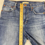 Madewell  Jeans Womens 26 Blue Denim Raw Hem Perfect Vintage Crop Jean Photo 5