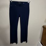 Liverpool Jeans Company Liverpool Navy Blue Kimberly Bootcut Ponte Knit Petite Pull On Pants Photo 1
