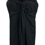 3.1 Phillip Lim  Cocktail Dress Black Silk Sleeveless Sheath Pleated‎ Bodice Sz 4 Photo 0