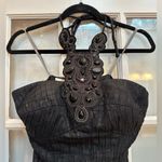 Boston Proper Muse For  Limited Edition Whimsigoth Black Cocktail Dress Size 2 Photo 2