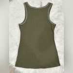 🆕 I Jeans By Buffalo Top with Rhinestone Detail Size L Green Size M Photo 1