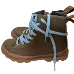 New! Camper Brutus Green Boots Tan Size 5 Photo 1