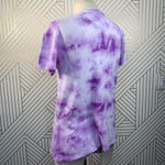 Chaser  David Bowie Purple Tie Dye Band Tee‎ Shirt Photo 6