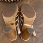 Michael Kors  Rose Gold Metallic Pink Braided Strappy 4” Heels 6 Photo 6