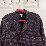 Chico's Multicolor Tweed Blazer Jacket size 2/large Photo 2