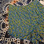 Patrons of Peace NWT Women’s Boutique Skort Blue Floral Ruffled Size Medium Photo 4