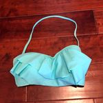 Hula Honey Turquoise Flounce Bikini Top Photo 0