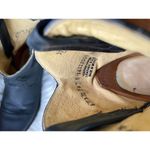 Vintage Style Black Leather Cowboy Boots from Southern Sole size 6 Photo 5