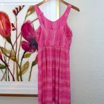 NEW Tehama Pink Stripe Athletic Dress Activewear Preppy Athleisure Tennis Medium Photo 3