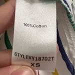 Tuckernuck  Pomander Place Rainbow Stripe Adair Boyfriend Shirt Photo 9