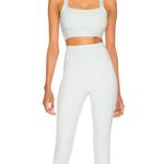 NWT Women's Le Ore x Revolve Andrea Leggings size L in Sky Athleisure Bohemian Blue Size L Photo 0