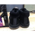 Ryka Anchorage Mid Women's 6.5 W Black Suede Faux Fur Side Zipper Ankle Booties Photo 2