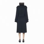 The Kooples Manteau Hiver Wool Belted Coat – Size 3 (Large) – NWT $795 Photo 7