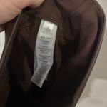 Aerie  Offline Real‎ Luxe Brown Faux Leather Leggings Size Small Short Photo 5
