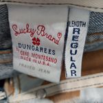 Lucky Brand Gene Montesano 6 28x30 Low Rise Raw Trim Beach Boho Jeans Photo 9