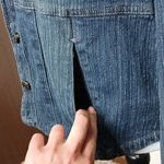 Bernie dark denim jean jacket size small Blue Photo 7