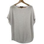 Tommy Bahama Womens Knit Top Short Sleeve Boat Neck Relaxed Fit Size L Photo 1