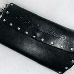 Harley Davidson HARLEY-DAVIDSON Leather Wristlet Wallet Photo 0