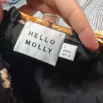 Hello Molly  Floral Satin Maxi Dress Strappy Open Back Large (AU 12 / US 8) Photo 4