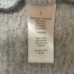 Spyder  Grey Long Sleeve L Womens Boat Neck Oversized Casual Graphic Photo 5