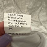 SheIn  LWD White Textured Mini Dress Ties in front off or on shoulder Dainty Photo 12