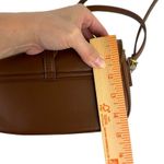 ZARA Buckle Crossbody Bag Vegan Leather Brown Small 6287/010 Neutral Casual Photo 13