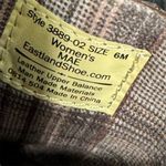 EastLand Mae 6M Brown Leather Clogs Mule Chunky Buckle Cottagecore Comfort Shoe Photo 6