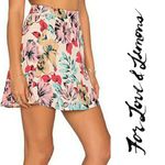 For Love & Lemons  Small Floral Skirt Photo 1
