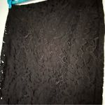 J.Jill NWT Black Eyelet Professional Work Pencil Skirt Size 12 Photo 2