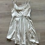 Selfie Leslie Angel Eyes Cowl Neck Asymmetrical Hem Mini Dress in Champagne Photo 7