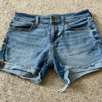 Vineyard Vines Denim Jean Shorts Women's Size 2 Light Wash Frayed Raw Hem Photo 0