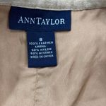 Ann Taylor Vintage Size 8 Tan Genuine Suede Leather Pencil Skirt Classic Capsule Photo 1