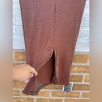 ALIX NYC Shiloh Halter Dress in Iridescent Copper medium Brown Photo 11