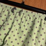 Polka Dot Pajama Shorts Green Photo 1