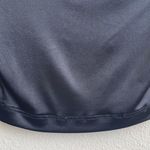 Moschino JEANS Vintage 90s Black White Edgy Fitted Long Sleeve Graphic Crop Top Photo 8