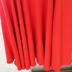 Jay Godfrey  cocktail dress size 14 tomato red orange lined nwot $445 Photo 10